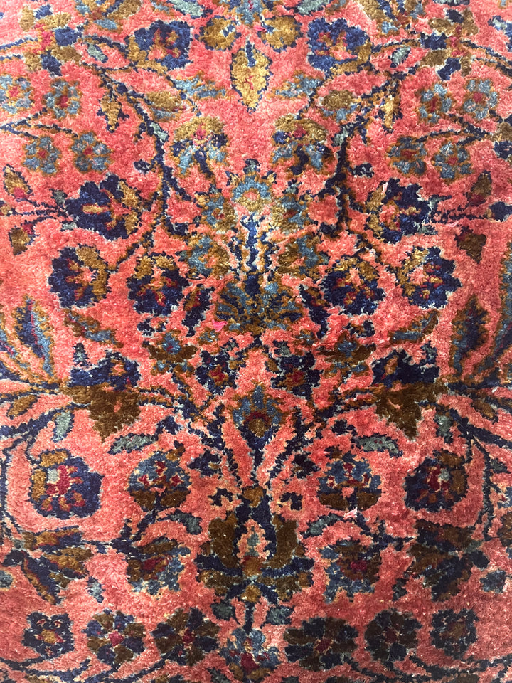 Antique Persian Silk Kashan Rug 2’0" x 3’5”