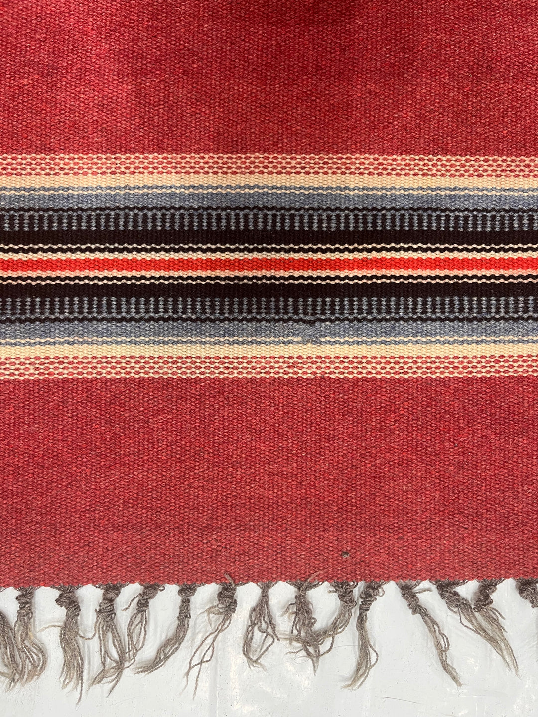 Vintage Swedish Kilim Rug 3'7" x 5’9"