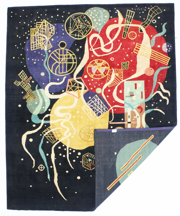 Fine Mid Century Kandinsky Design 8'1" x 9’9"