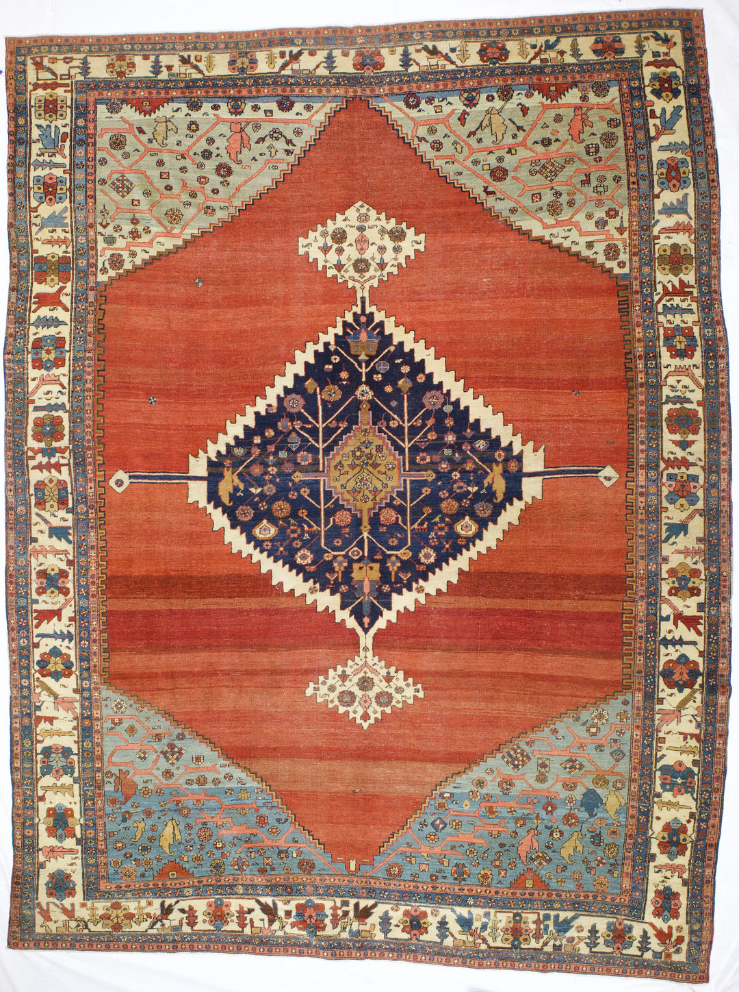 Antique Persian Bakhshayesh 10' x 13’