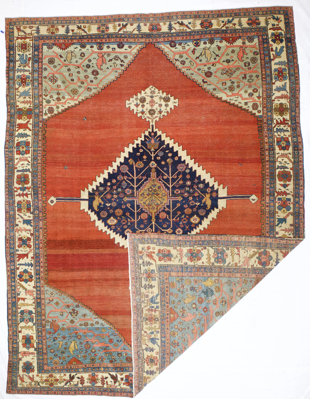 Antique Persian Bakhshayesh 10' x 13’