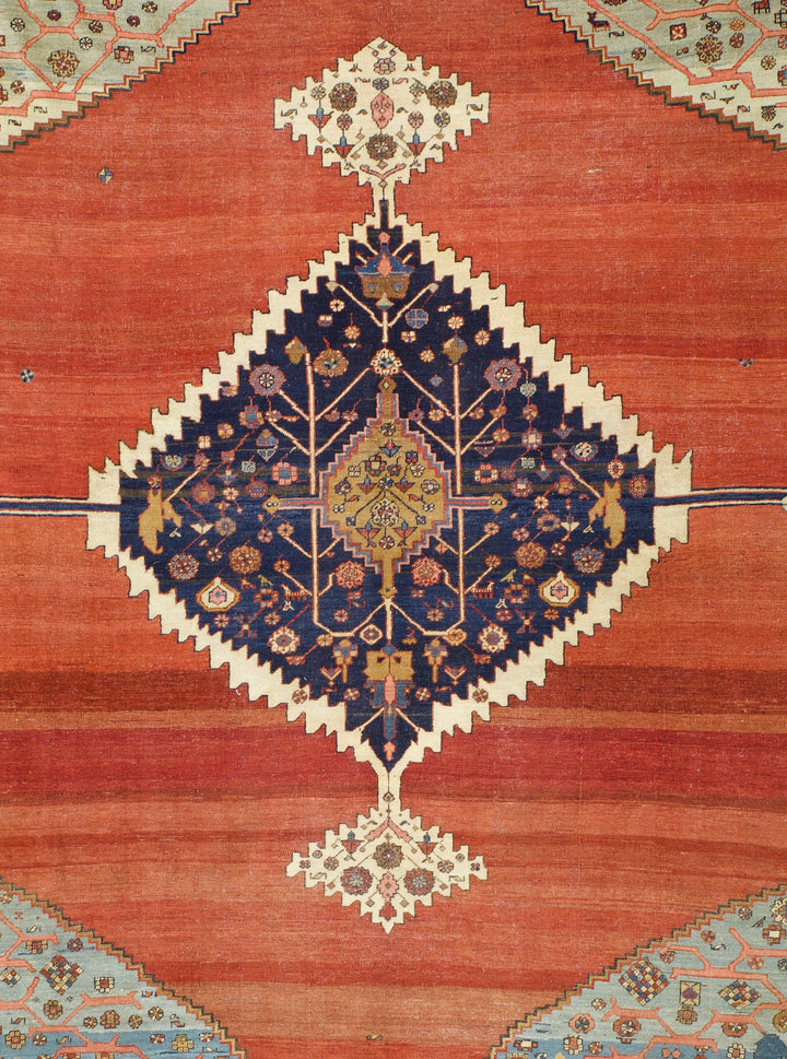 Antique Persian Bakhshayesh 10' x 13’