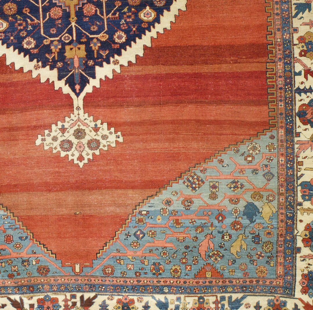 Antique Persian Bakhshayesh 10' x 13’