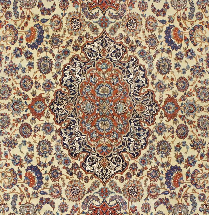 Antique Persian Isfahan Rug 10’0" x 15’2”