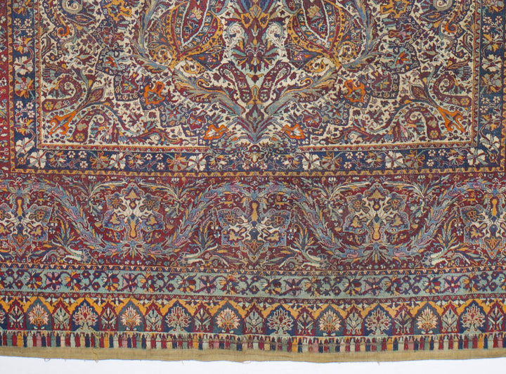 Fine Antique Persian Yazd Rug 8'10" x 16’0"