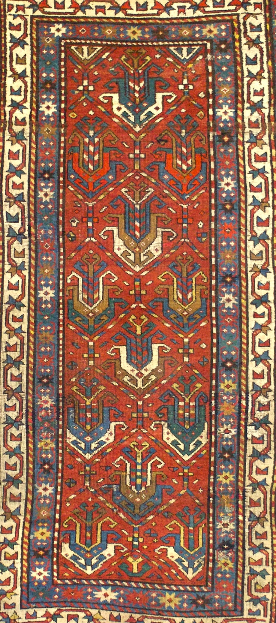 Fine Antique Ganje Kazak 3'4" x 6’10"