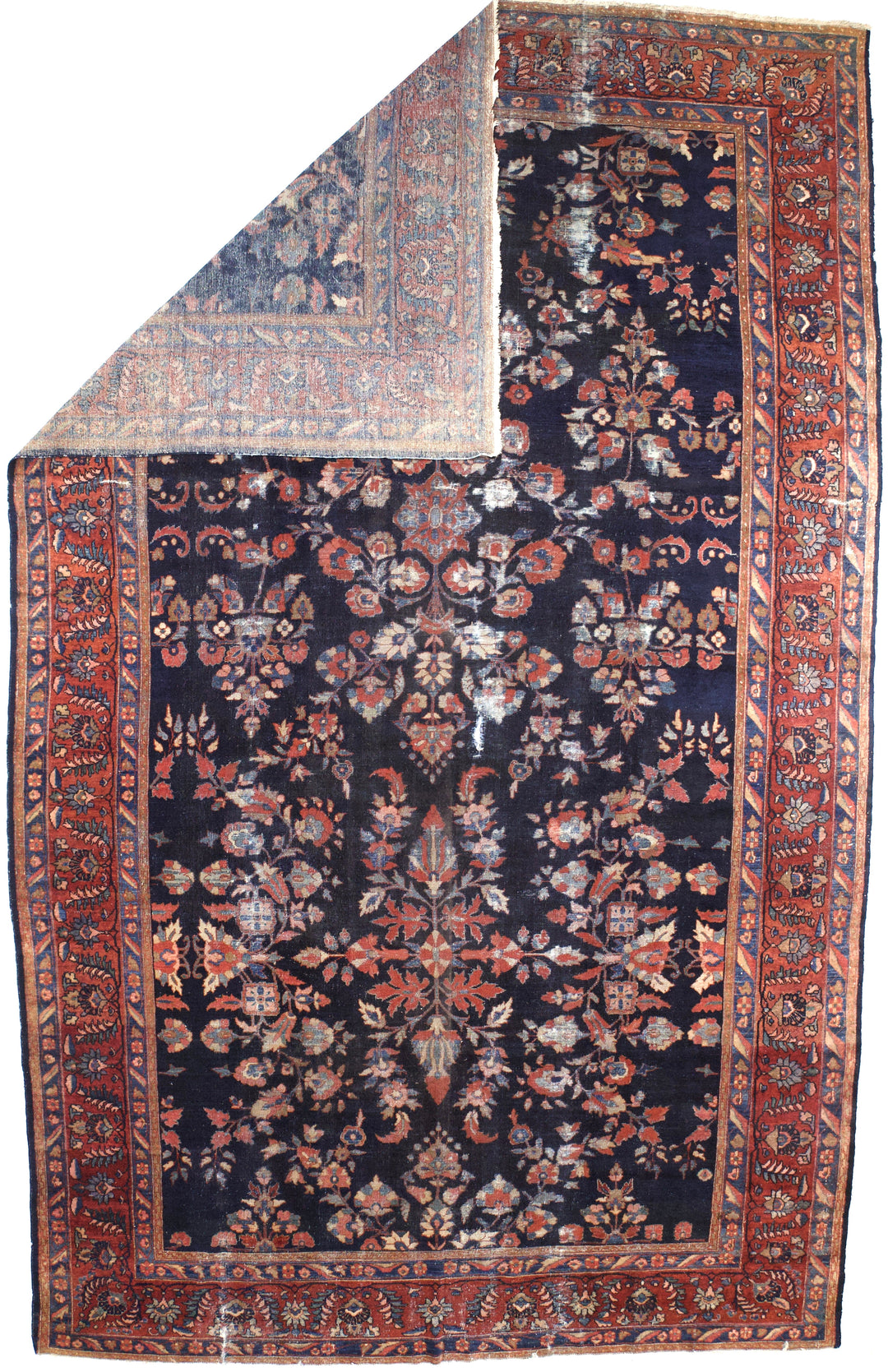 Fine Antique Persian Mahal Rug 10’0" x 16’5”