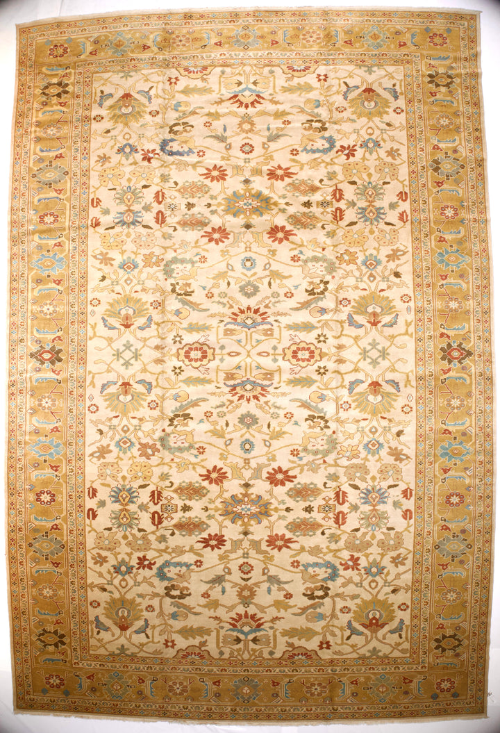 Fine Vintage Persian Mahal Rug 12’7” x 19'0"