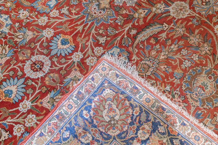 Antique Persian Tehran Rug 9'1'' x 12'2''``