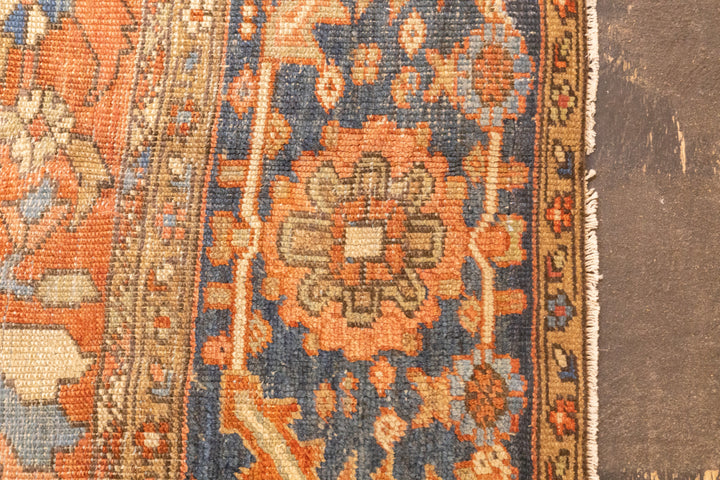 Antique Persian Heriz 9’9" x 11’10”