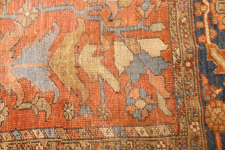 Antique Persian Heriz 9’9" x 11’10”