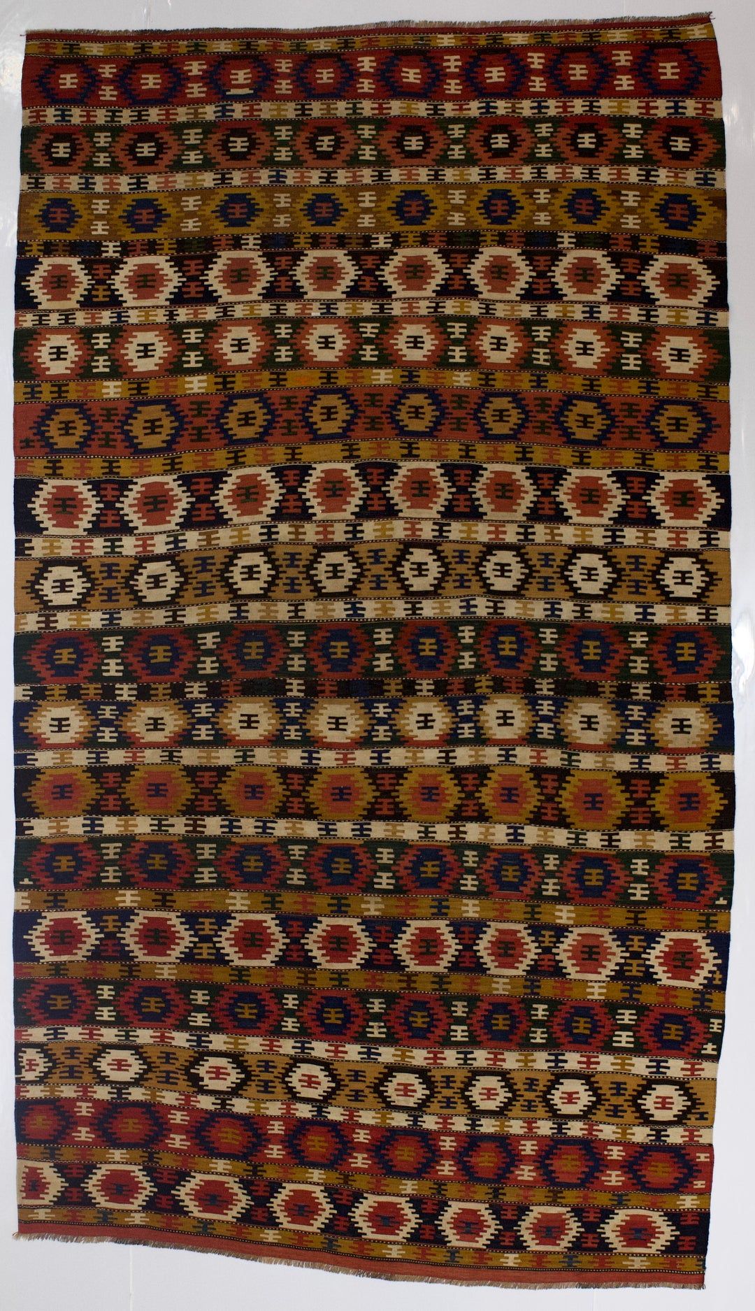 Fine Antique Shirvan Kilim Rug 5’11" x 10’4”