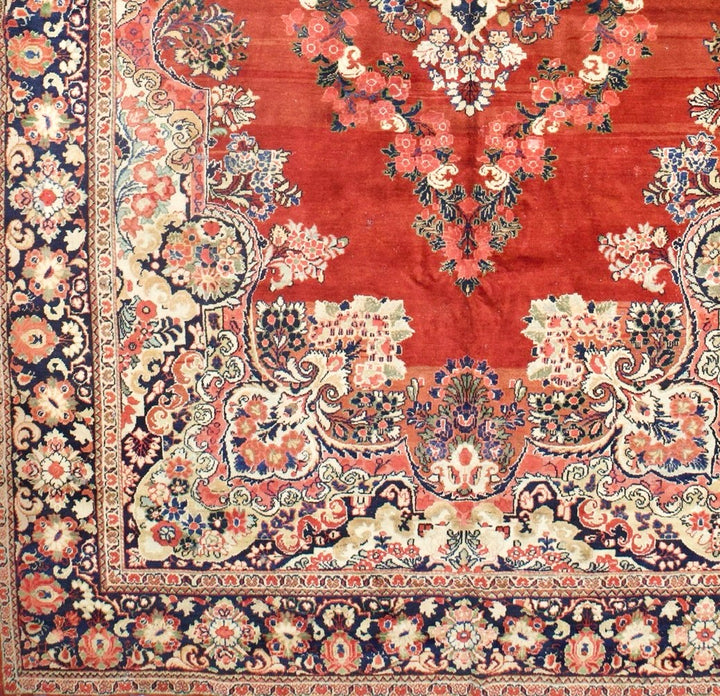 Vintage Persian Mahal Rug 10’10” x 17’7”