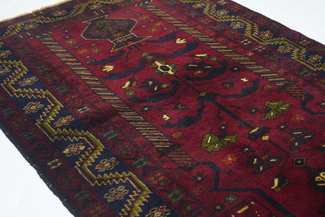 Vintage Afgan Balouch Rug 3’ x 4’8"