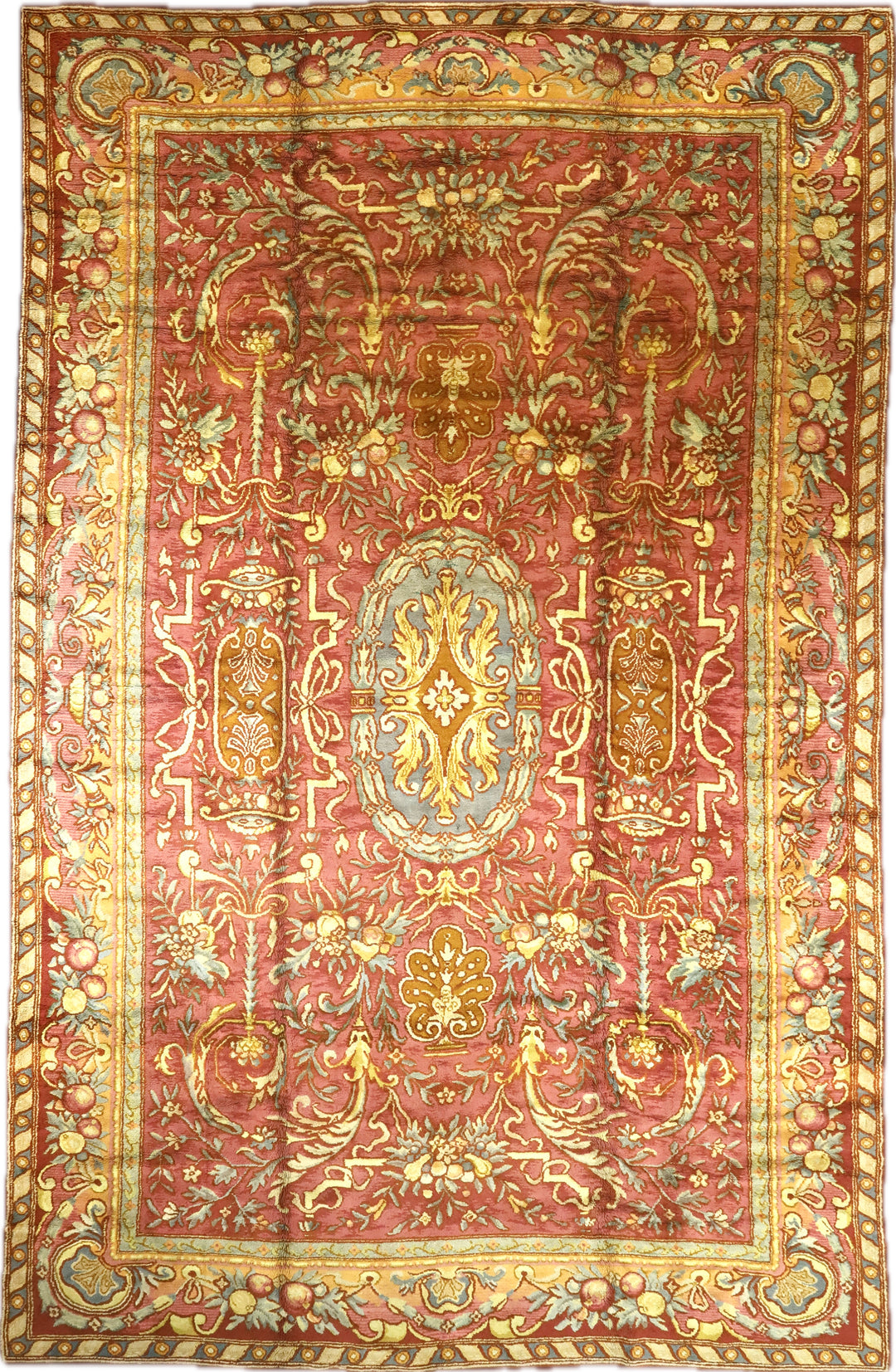 Antique French Savonnerie Rug 12'0" x 18’5”