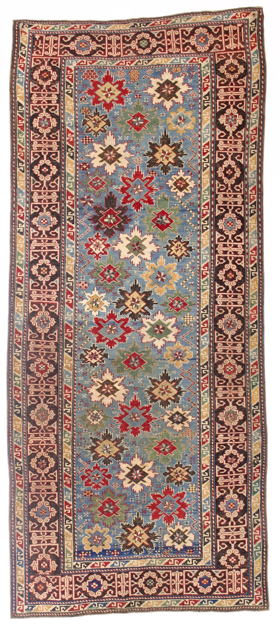 Antique Caucasian Shirvan Rug 3’6” x 8’5”