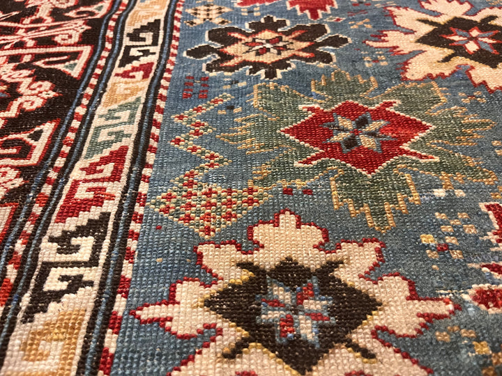 Antique Caucasian Shirvan Rug 3’6” x 8’5”