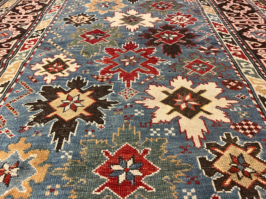 Antique Caucasian Shirvan Rug 3’6” x 8’5”