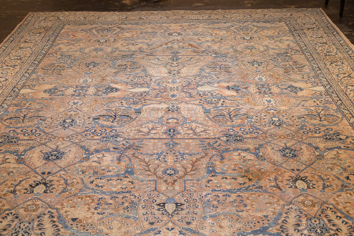 Extremely Fine and Rare Antique Persian Haji Jalil Tabriz 11’ x 15’3"