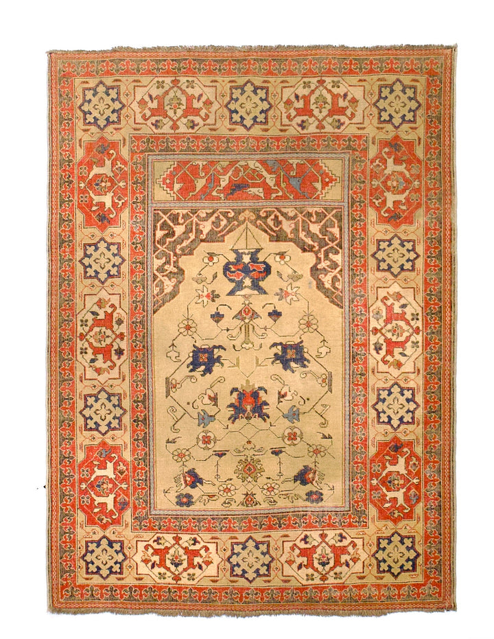 Antique Tuduc Rug 4'0" x 5’6"