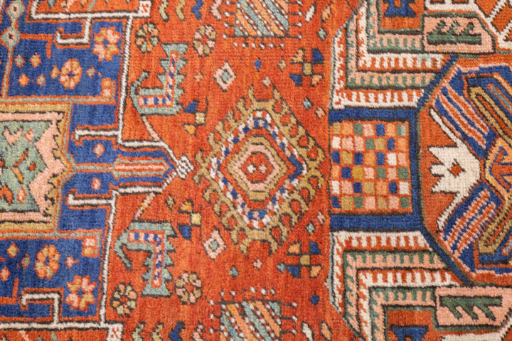 Antique Persian Heriz Long Rug 3' x 10'