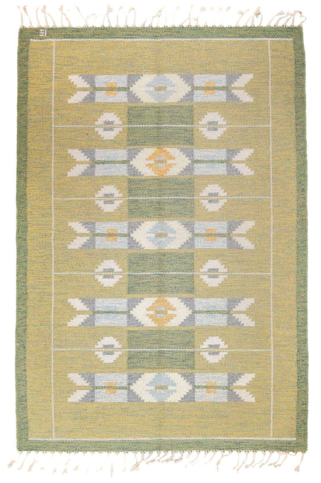 Fine Vintage Swedish Kilim