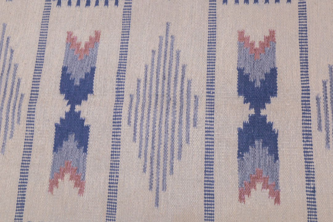 Vintage Swedish Kilim Rug 4'5'' x 6'3''