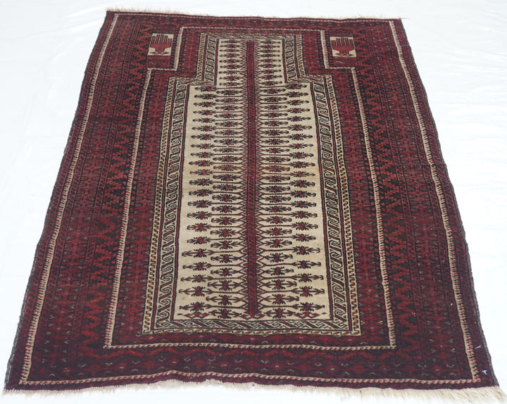 Antique Balouch Rug 3'3'' x 5'1''