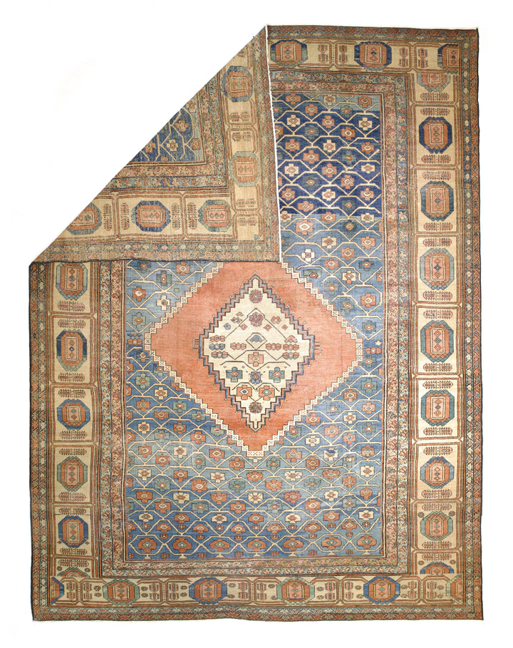 Fine Antique Persian Bakshayesh Rug 10’11” x 14’0"