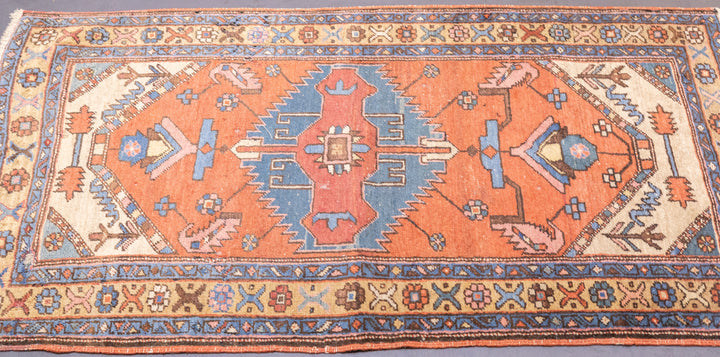 Antique Persian Heriz Wool Rug 2'10'' x 4'10''