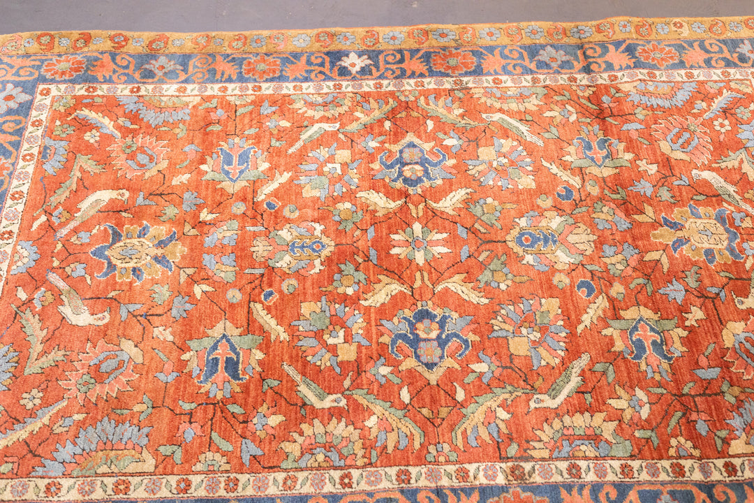 Antique Persian Heriz Rug 4'10'' x 6'6''