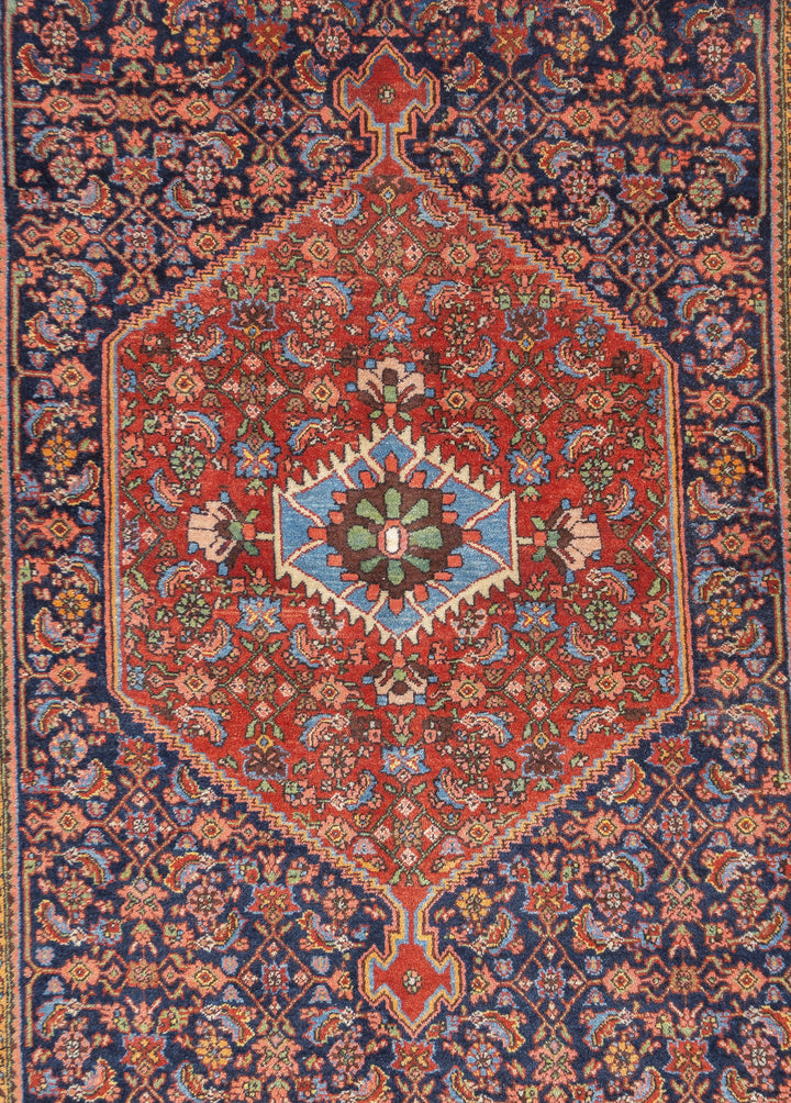 Antique Persian Bidjar Rug 3'8'' x 5'2''