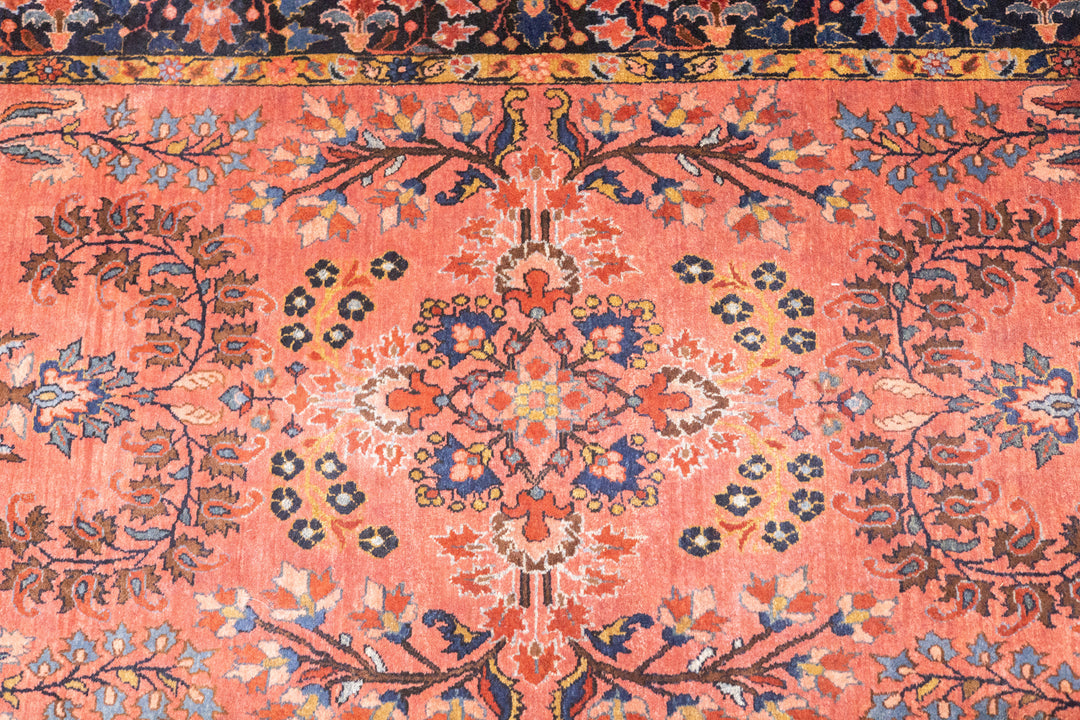 Fine Antique Persian Mohajeran Sarouk Rug 2'6'' x 4'10''