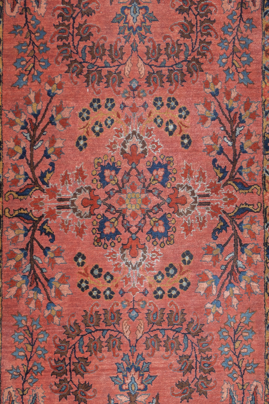 Fine Antique Persian Mohajeran Sarouk Rug 2'6'' x 4'10''