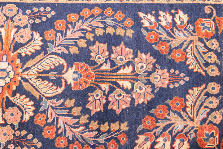 Fine Antique Persian Mohajeran Sarouk Rug 2'7'' x 5'4''