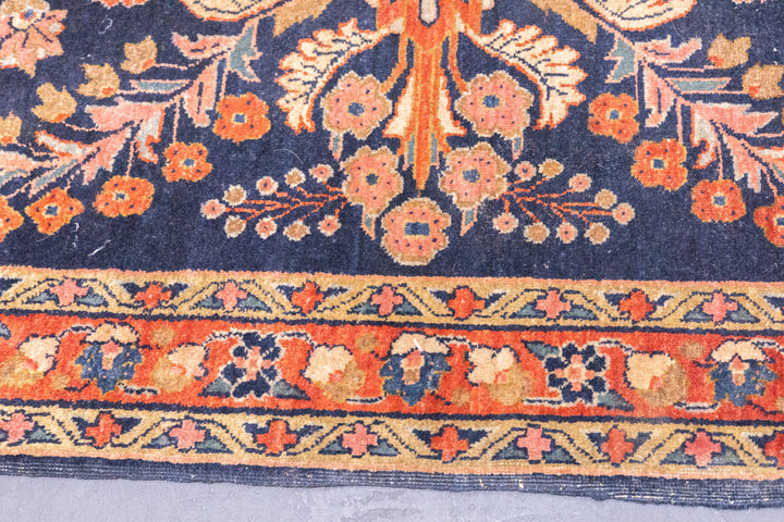 Fine Antique Persian Mohajeran Sarouk Rug 2'7'' x 5'4''