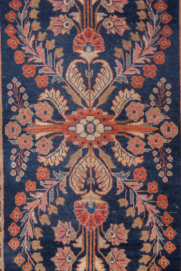 Fine Antique Persian Mohajeran Sarouk Rug 2'7'' x 5'4''