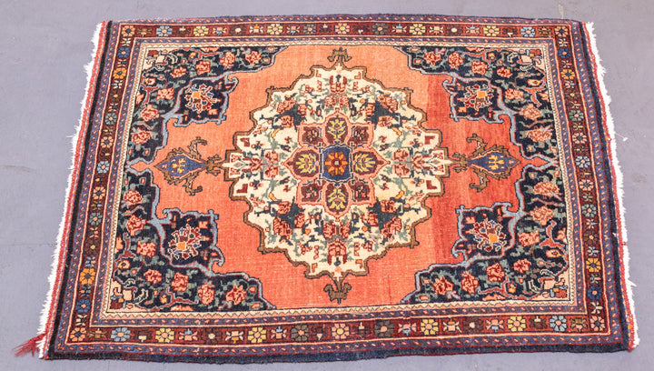 Fine Antique Persian Farahan Sarouk Rug 2'3'' x 2'11''