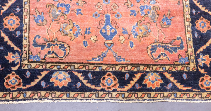 Fine Antique Persian Mohajeran Sarouk Rug 2'1'' x 2'4''