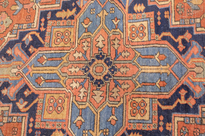 Antique Persian Heriz Rug 6'9'' x 10'3''