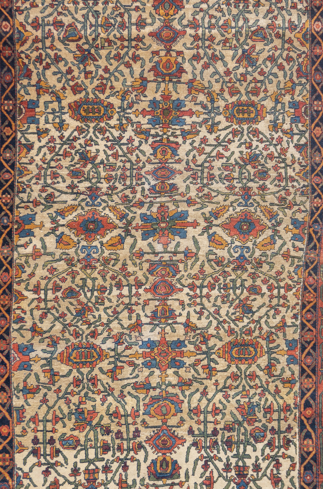 Antique Persian Farahan Sarouk Rug 4'2'' x 6'6''