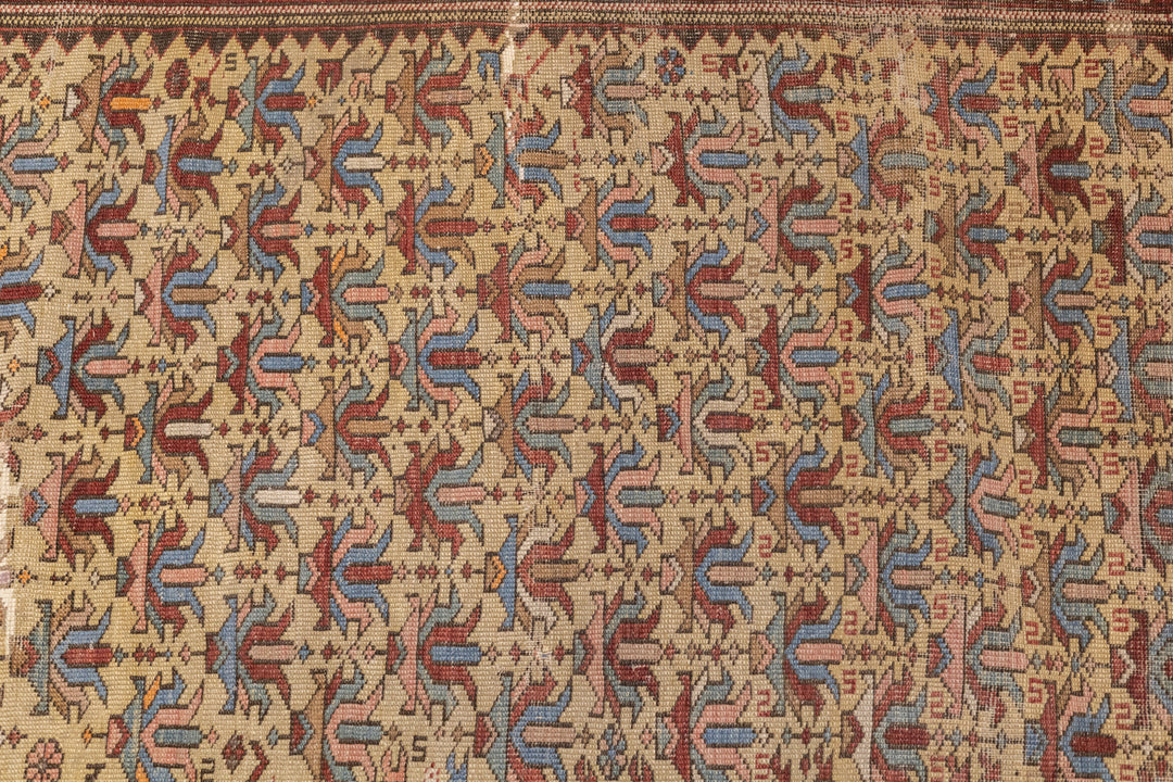 Fine Antique Kuba Shirvan Rug 3'5'' x 5'7''