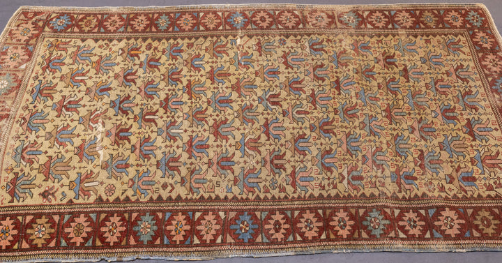 Fine Antique Kuba Shirvan Rug 3'5'' x 5'7''