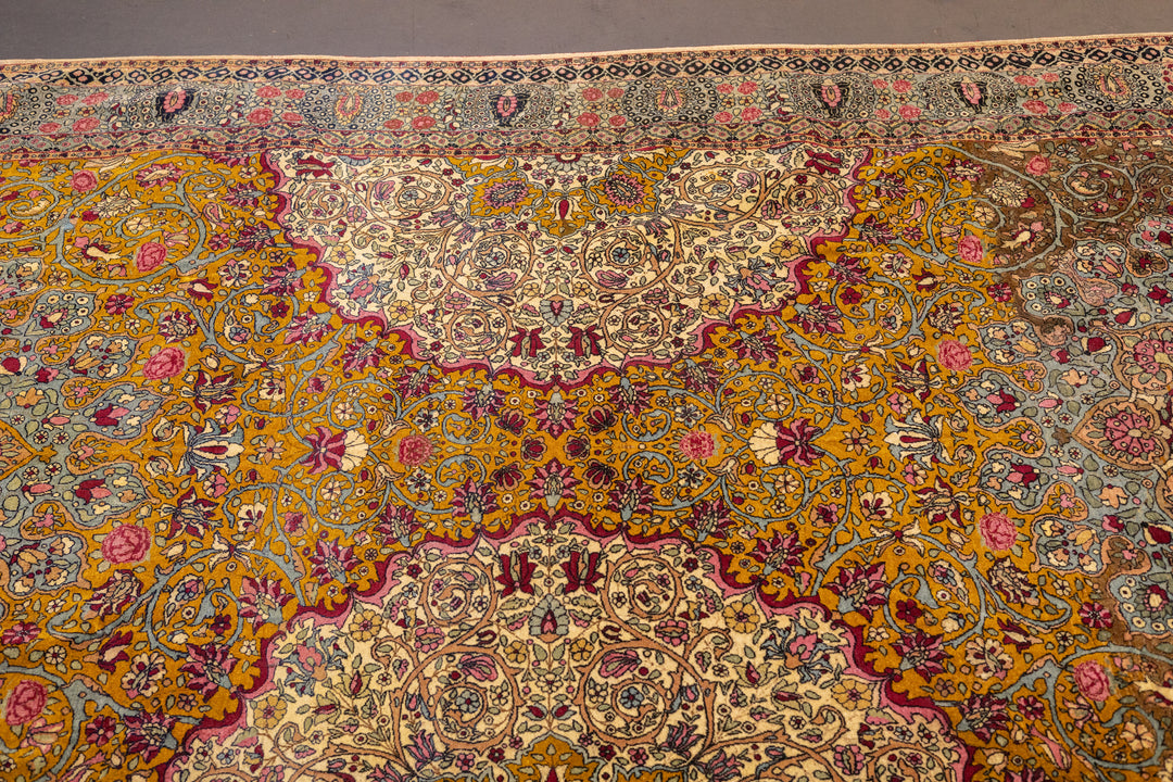 Antique Persian Tehran Rug 7'3'' x 9'10''