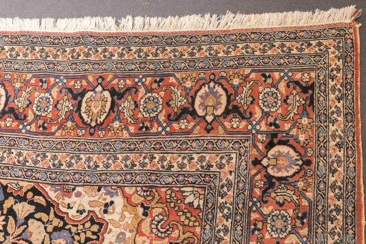 Antique Persian Haji Jailli Tabriz Rug 8'5'' x 11'7''