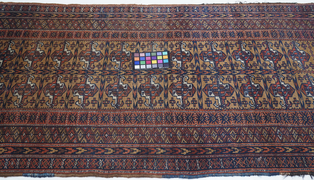 Antique Turkmen Rug 3'0'' x 5'9''