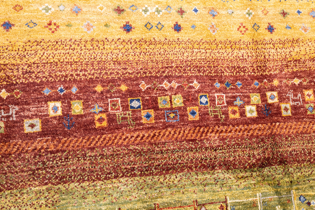 Gabbeh Rug 6'8'' x 9'7''