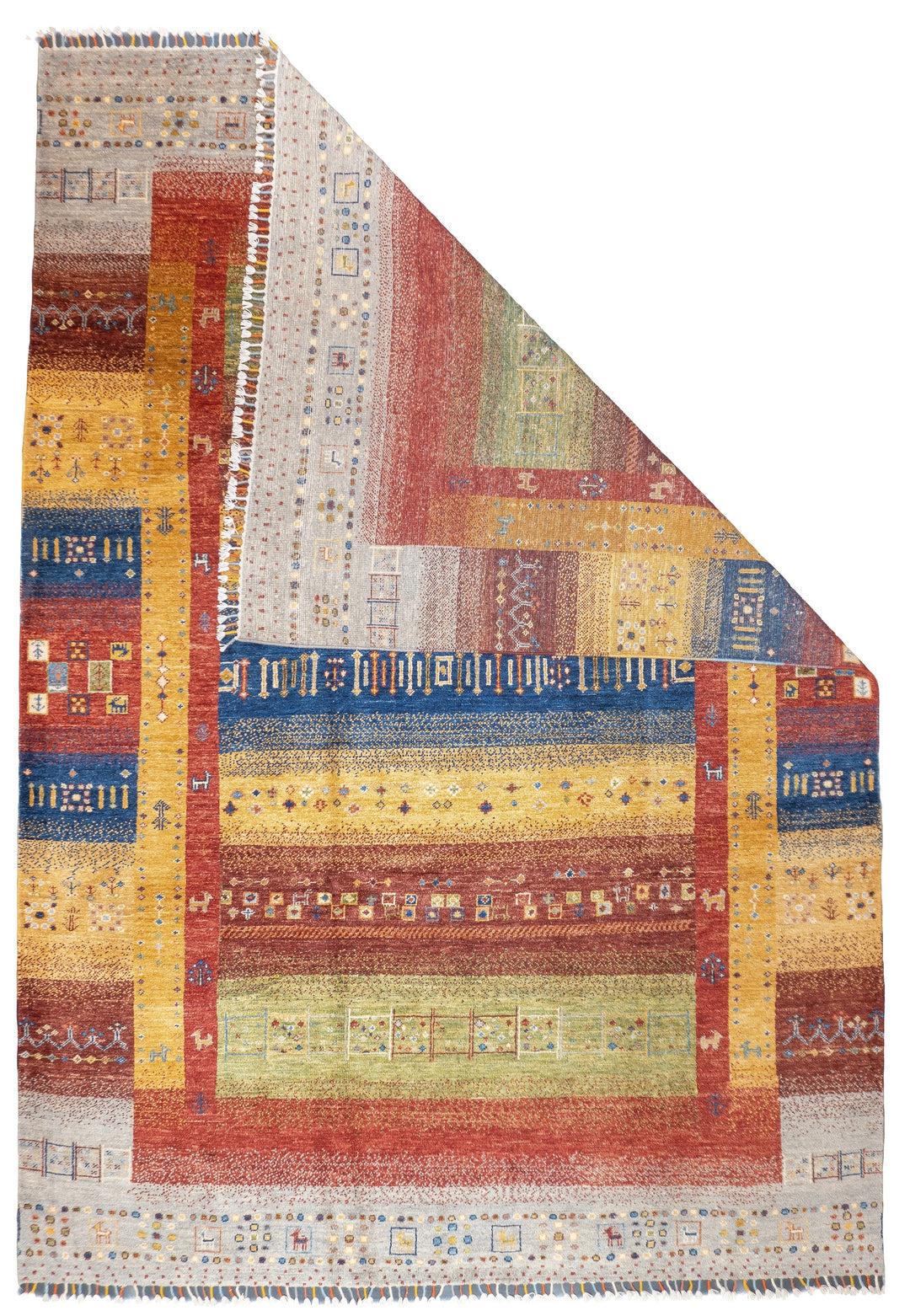 Gabbeh Rug 6'8'' x 9'7''