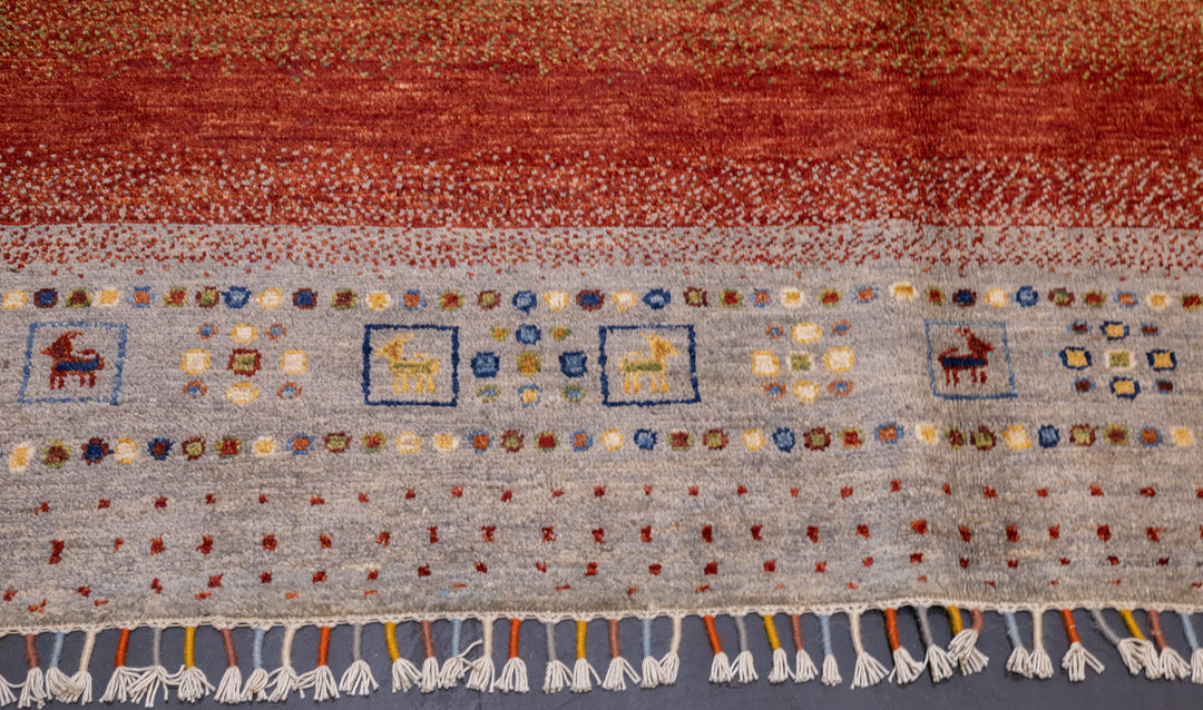 Gabbeh Rug 6'8'' x 9'7''