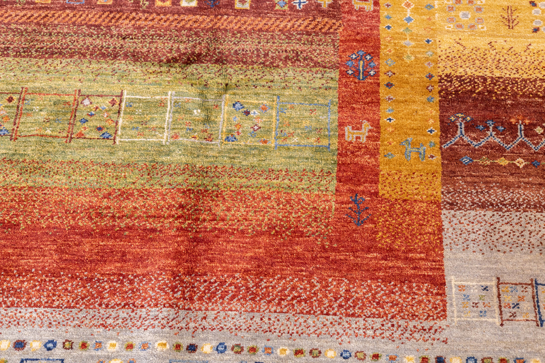 Gabbeh Rug 6'8'' x 9'7''